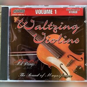 Vintage CD 101 Strings Waltzing Violins Vol 1 Classical Orchestra 1993 Alshire